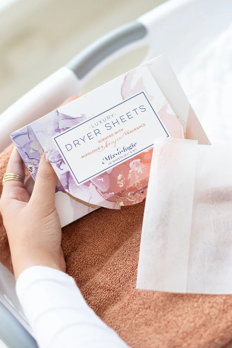 Mixologie Boujee Fabric Softener Dryer Sheets
