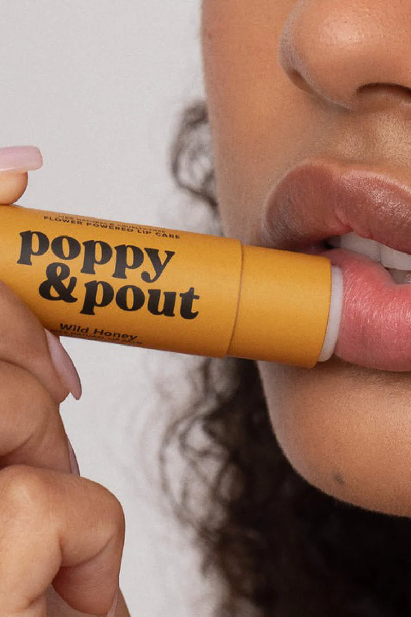 Poppy & Pout Lip Balm Wild Honey - Image 2