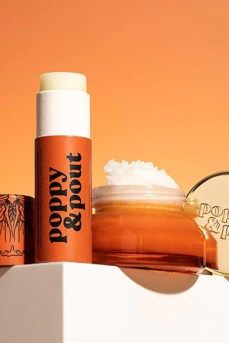 Poppy & Pout Lip Care Duo Orange Blossom