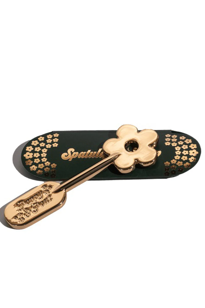 Poppy & Pout Daisy Lip Care Spatula Gold - Image 2