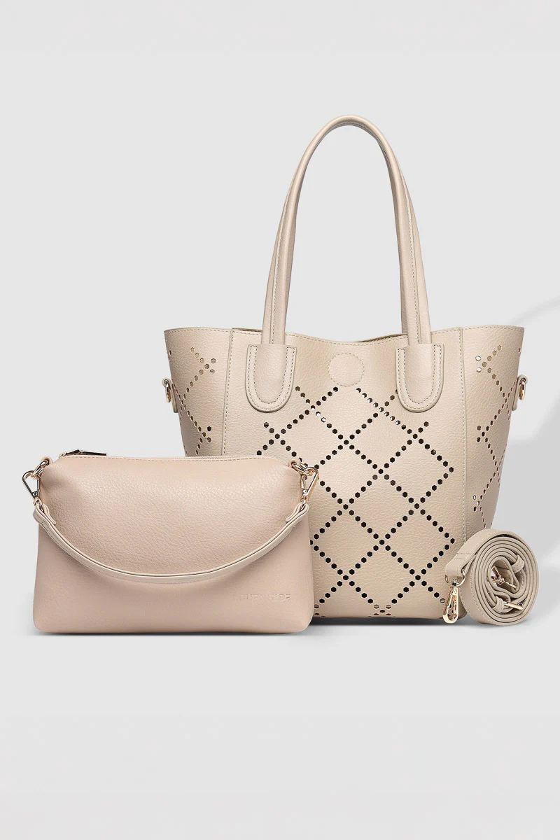 Louenhide Baby Bermuda Tone-On Tote Bag Putty - Image 4