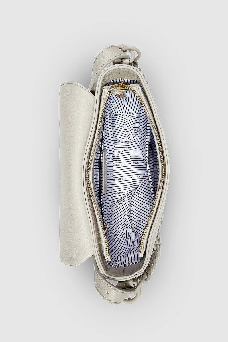 Louenhide Diaz Crossbody Bag Light Grey - Image 3
