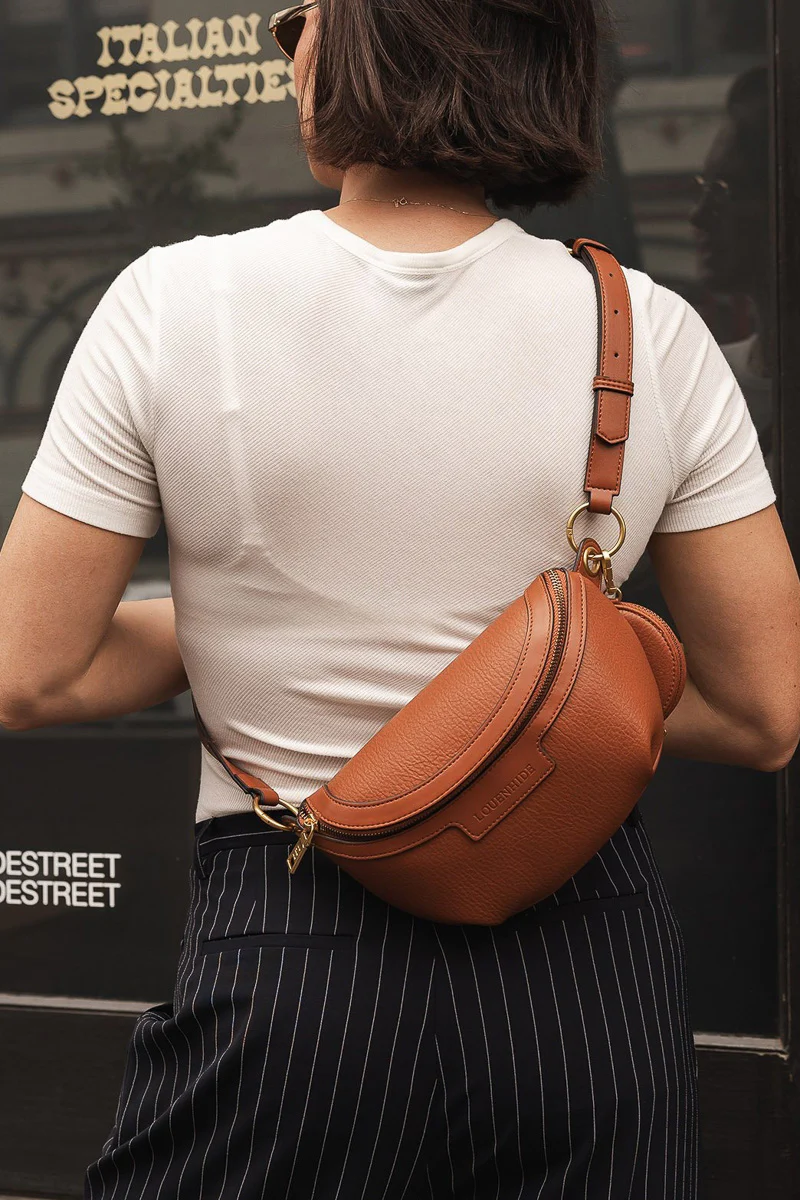 Louenhide Joey Sling Bag Tan - Image 2