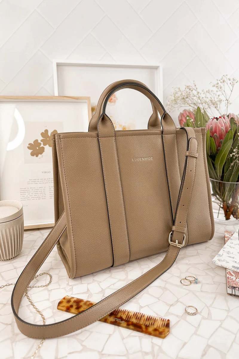 Louenhide Manhattan Tote Bag Coffee - Image 3