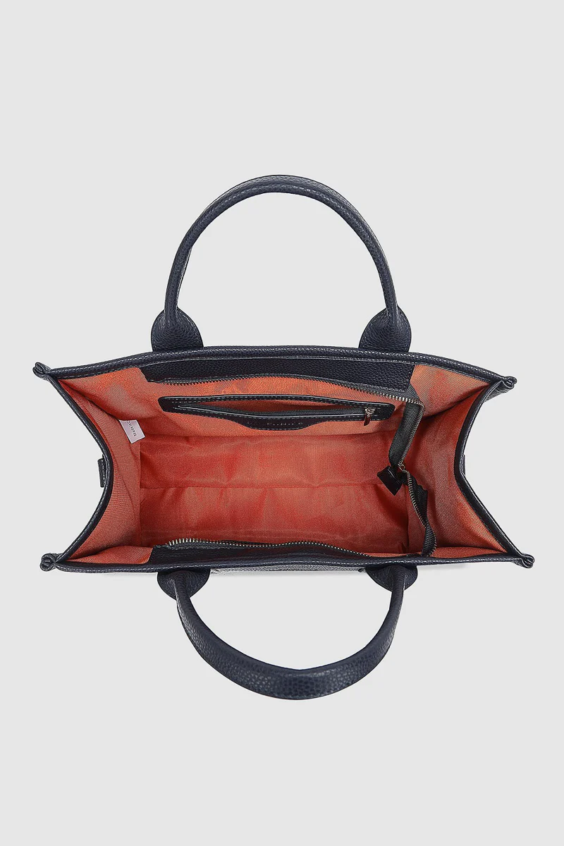 Louenhide Manhattan Tote Bag Navy - Image 3
