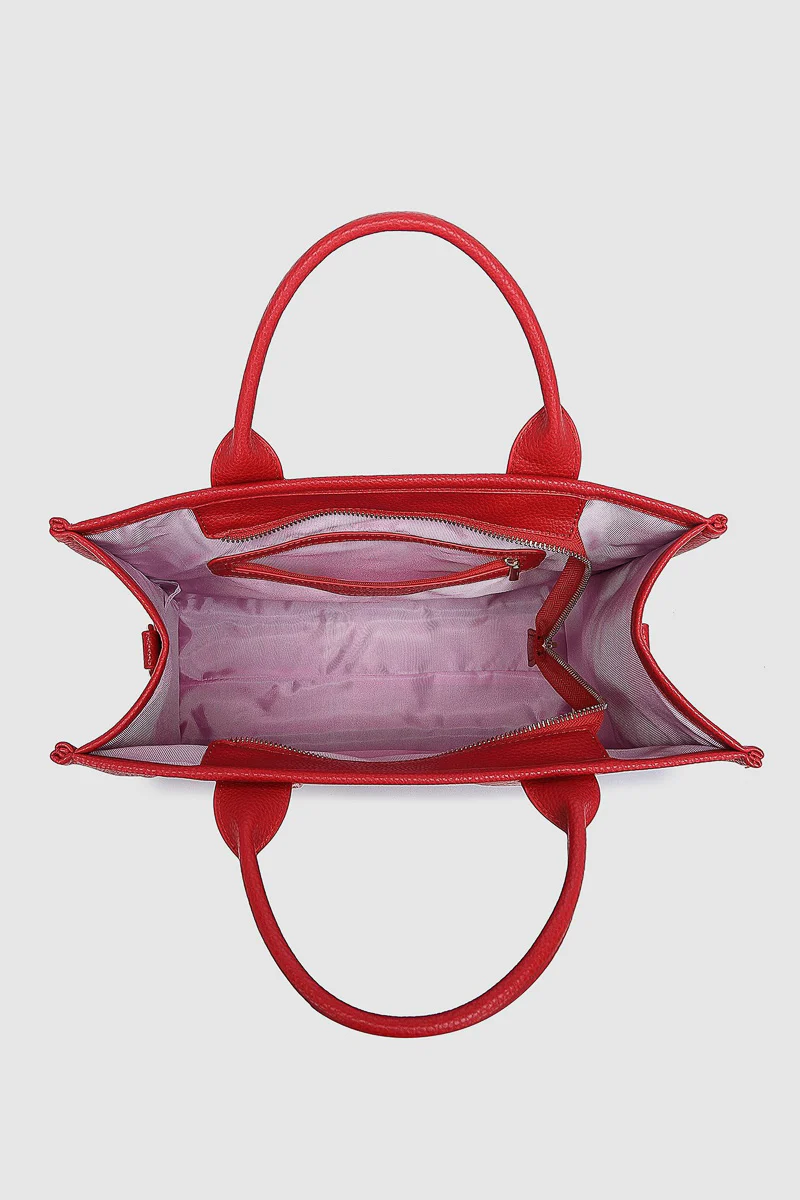 Louenhide Manhattan Tote Bag Red - Image 3