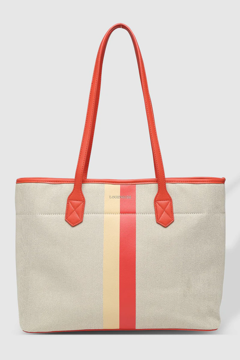 Louenhide Maui Canvas Tote Bag Peach