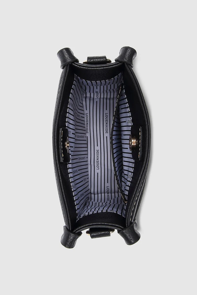 Louenhide Parker Logo Crossbody Bag Black - Image 2