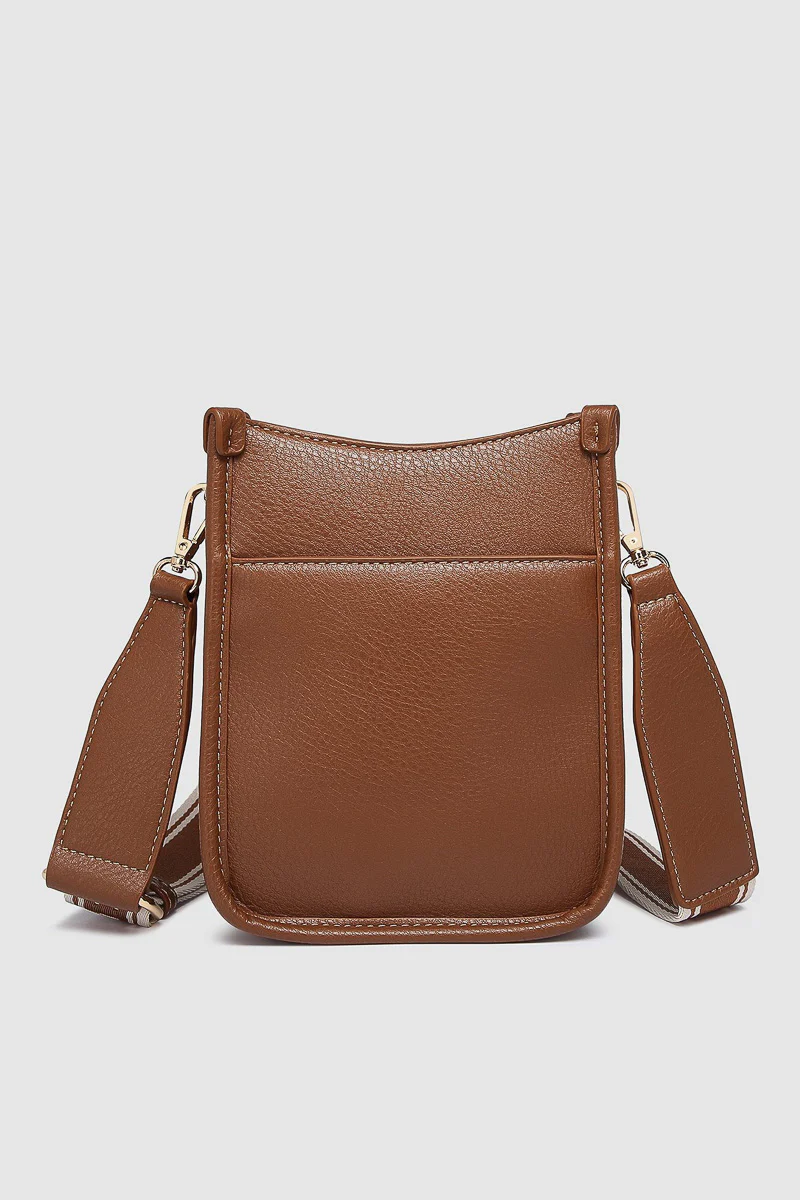 Louenhide Parker Logo Crossbody Bag Tan - Image 4