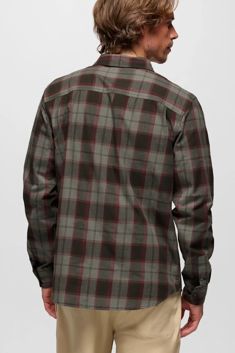 Men's Dolberg Flannel Shirt Small Nori - Image 3