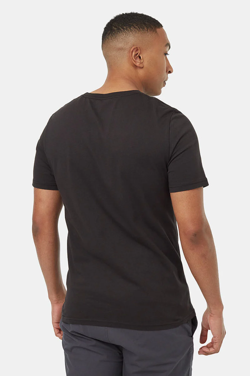 Men T-Shirt Elms Meteorite Black Medium - Image 2