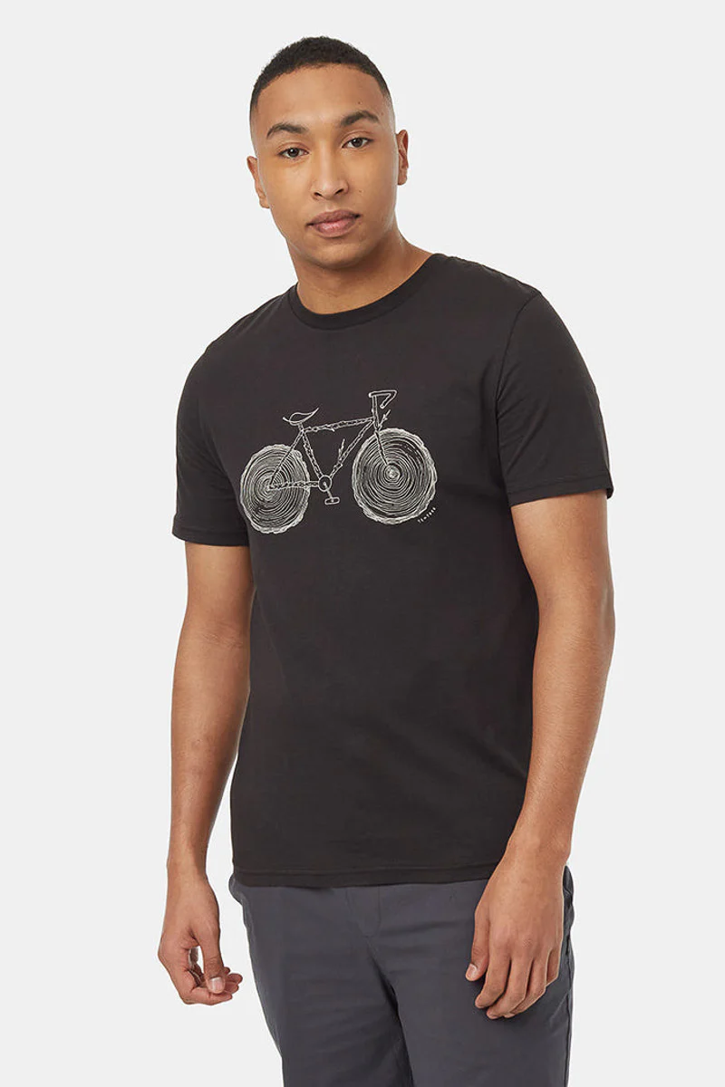 Men T-Shirt Elms Meteorite Black Medium - Image 3
