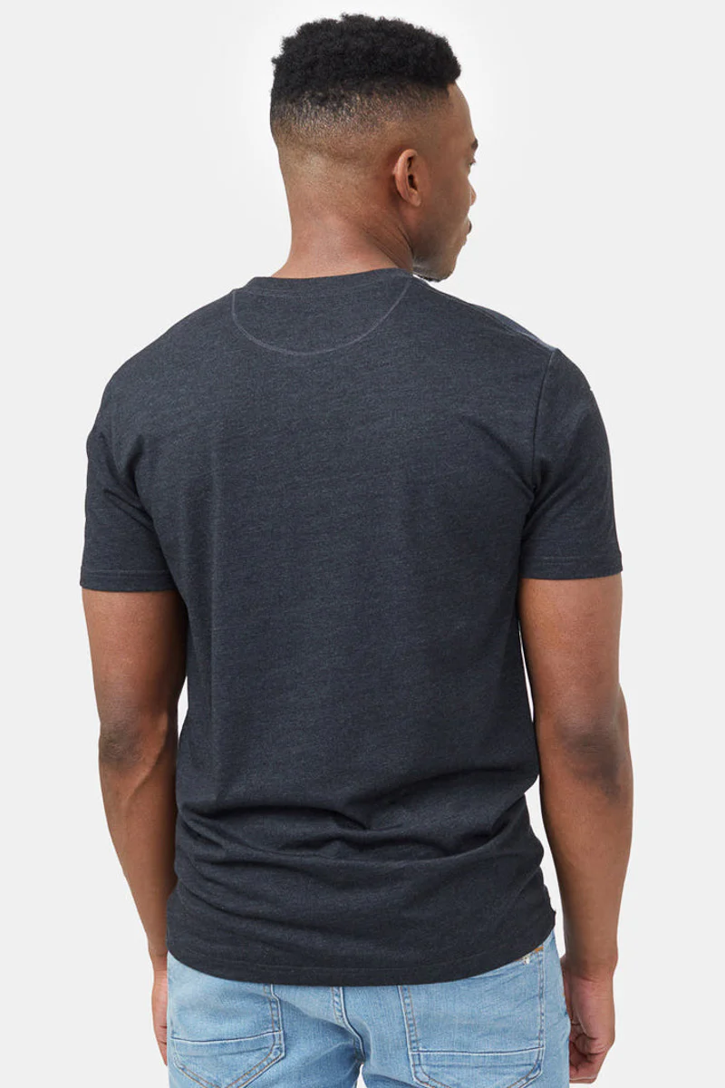 Men T-Shirt Juniper Meteorite Black Heather Small - Image 2