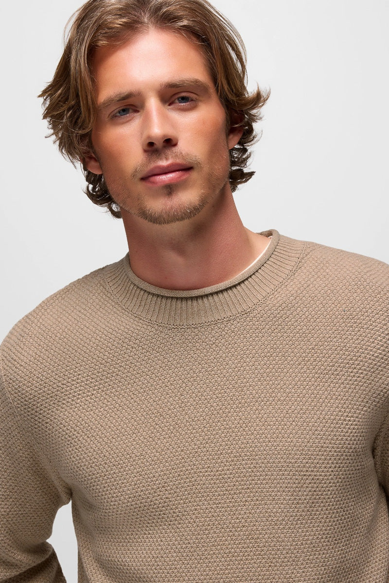 Men's Forest Hill Sweater Large Oatmeal Heather - Image 2