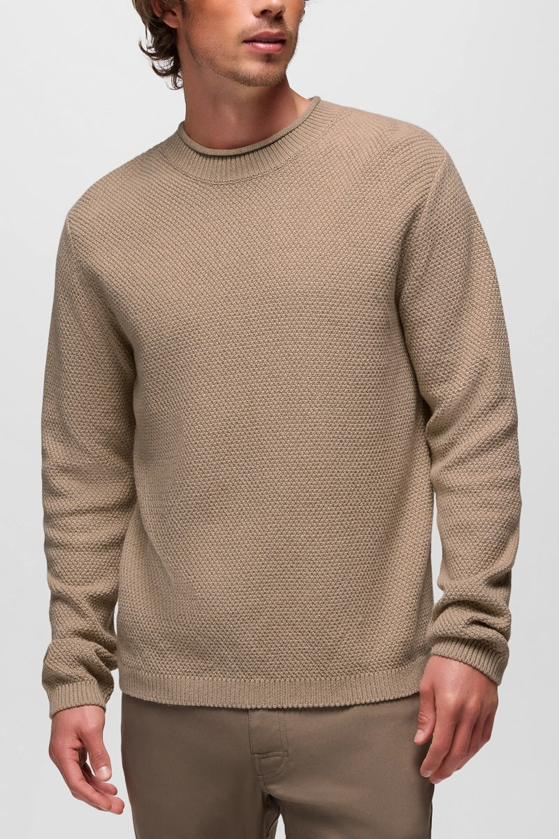 Men's Forest Hill Sweater Large Oatmeal Heather - Image 3