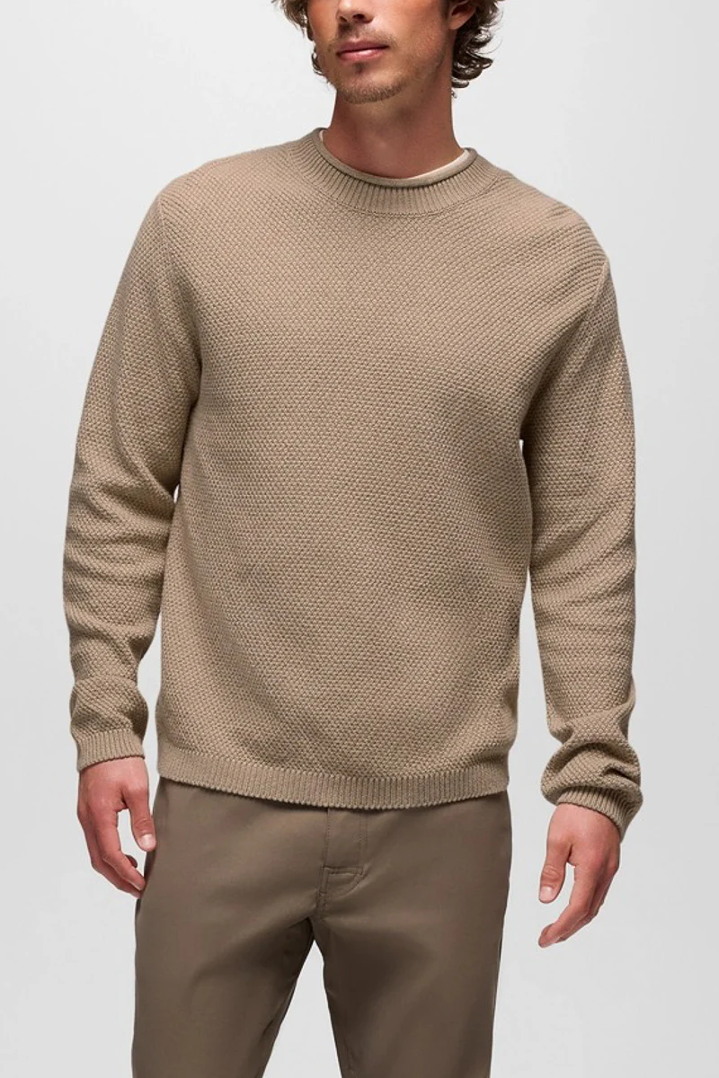 Men's Forest Hill Sweater Large Oatmeal Heather - Image 4