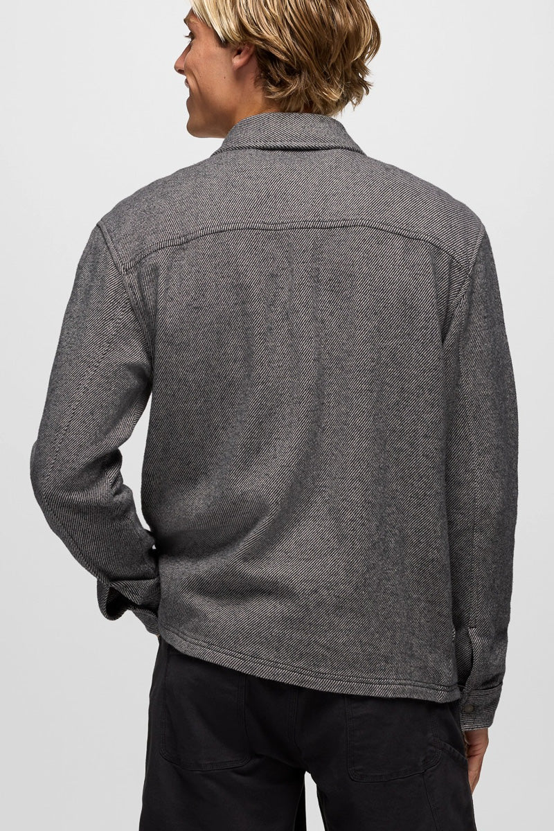 Men's Happy Camp Flannel Shirt Medium Shadow Heather - Image 2