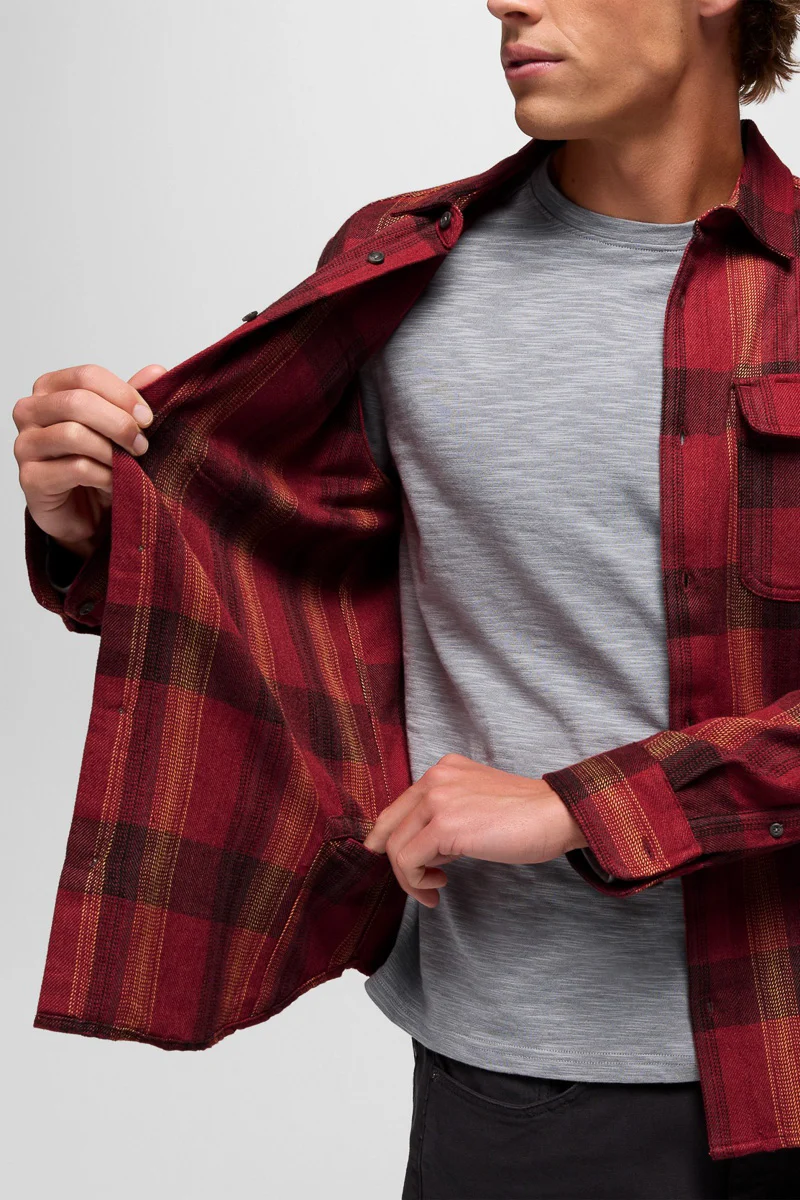 Men's Westbrook Flannel Shirt Medium Retrograde - Image 4