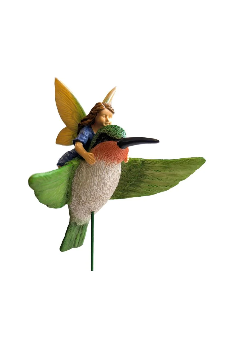 Miniature Garden Hummingbird Fairy