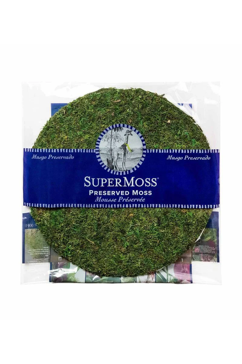 SuperMoss Instant Green Soil Toppers 14" Round 3 Pack