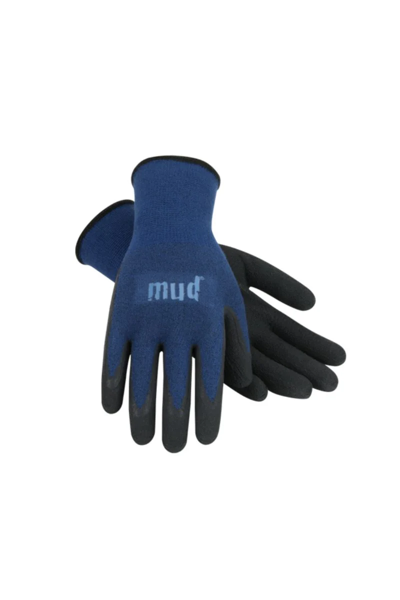 MUD Bamboo Grip Mud Gloves Cadet Blue Small/Medium