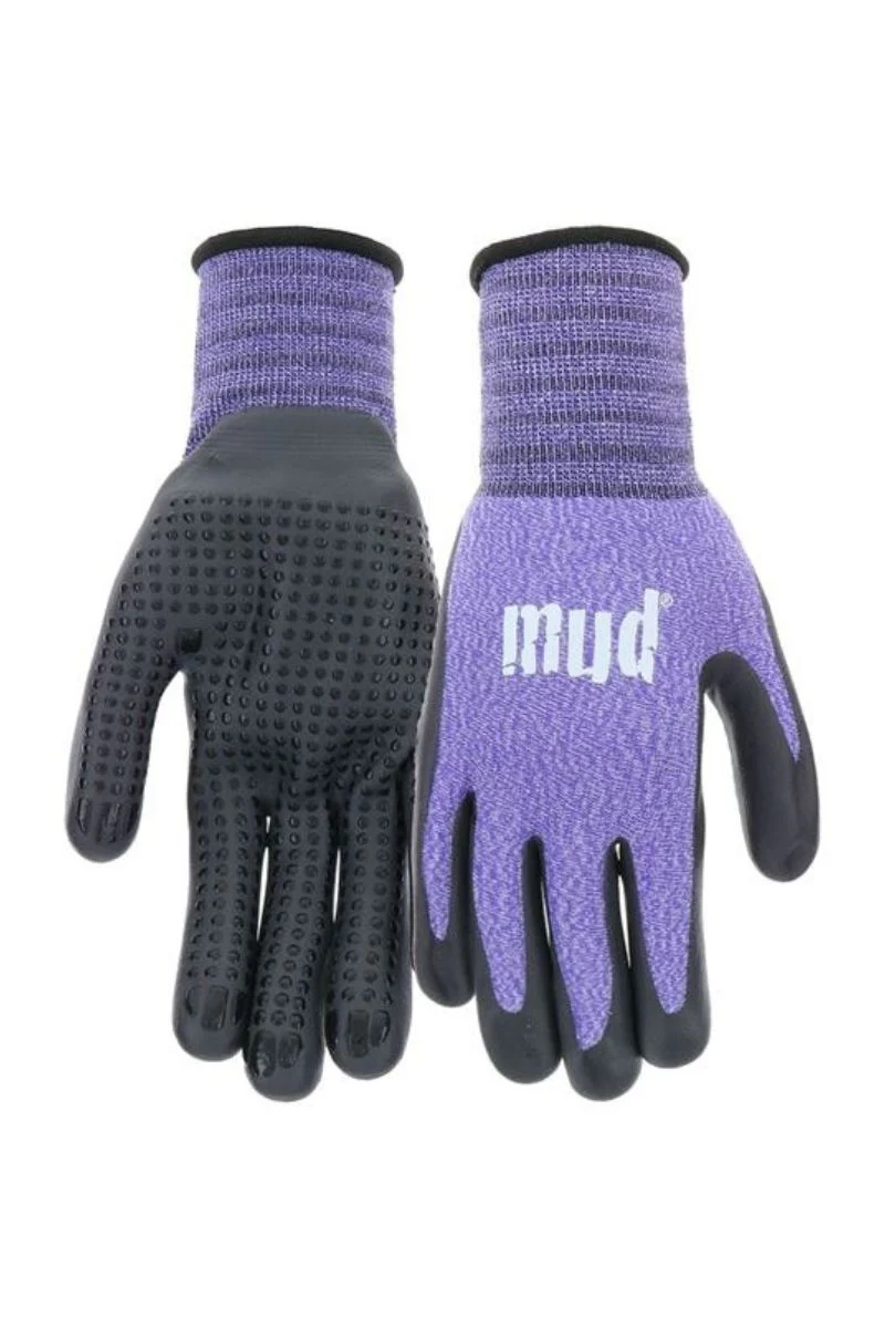 MUD Dotted Mud Gloves Violet Women's Medium/Large