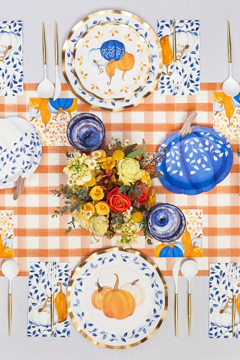 Sophistiplate Harvest Blues Cocktail Napkins