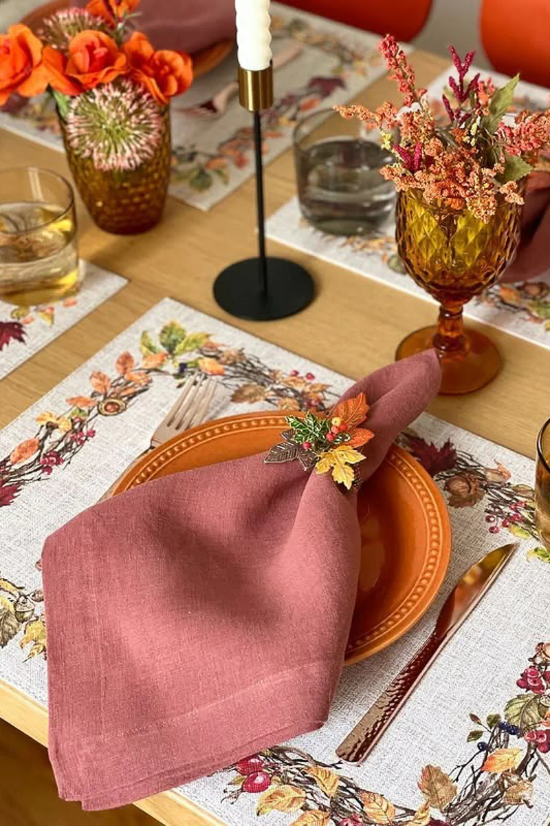 Bodrum Riviera Napkin 22" Cinnamon
