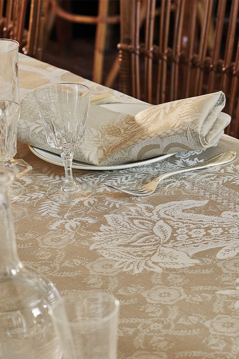 Garnier-Thiebaut Scarlett Napkin 21" Naturel