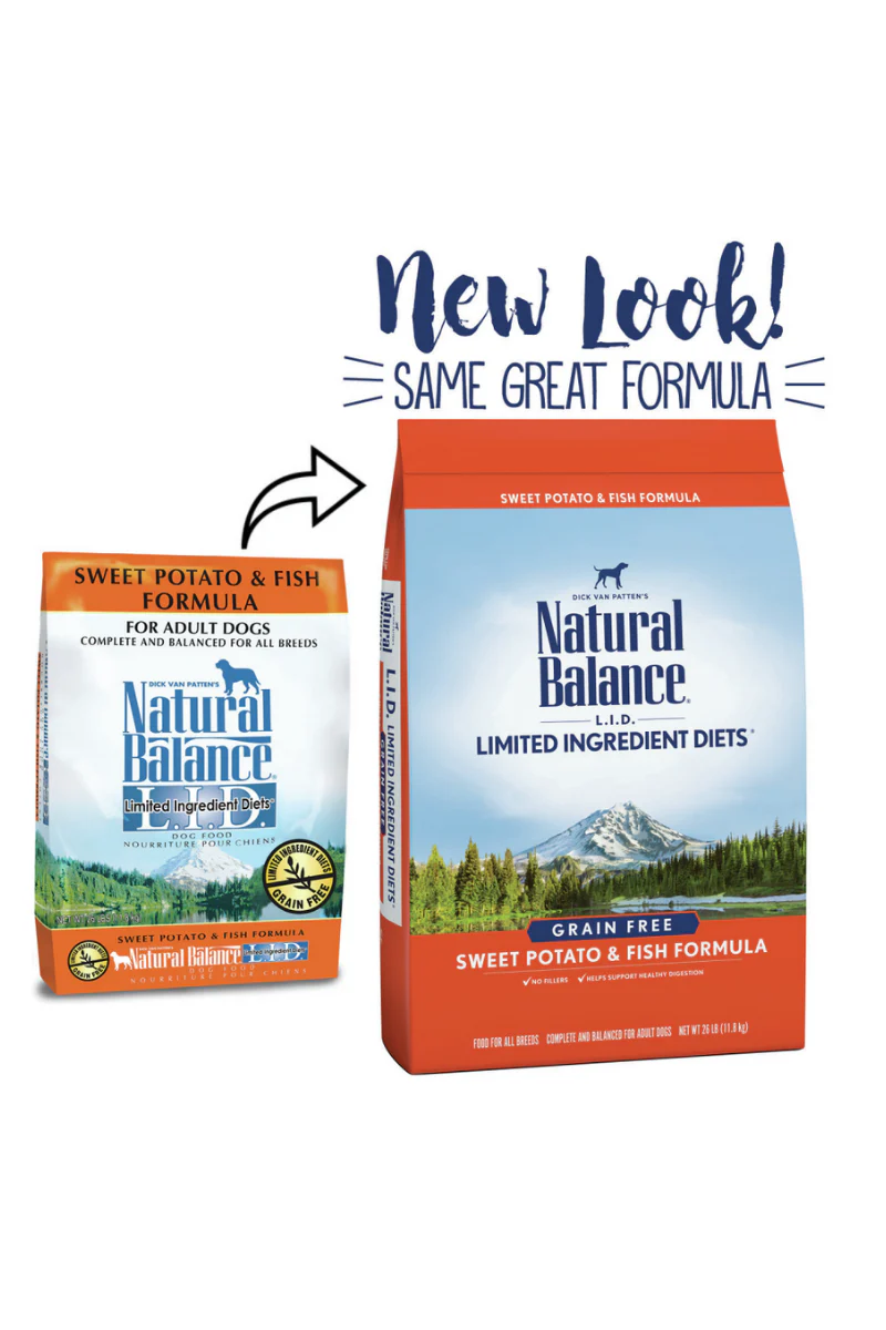 Natural Balance L.I.D. Salmon & Sweet Potato 12 lb