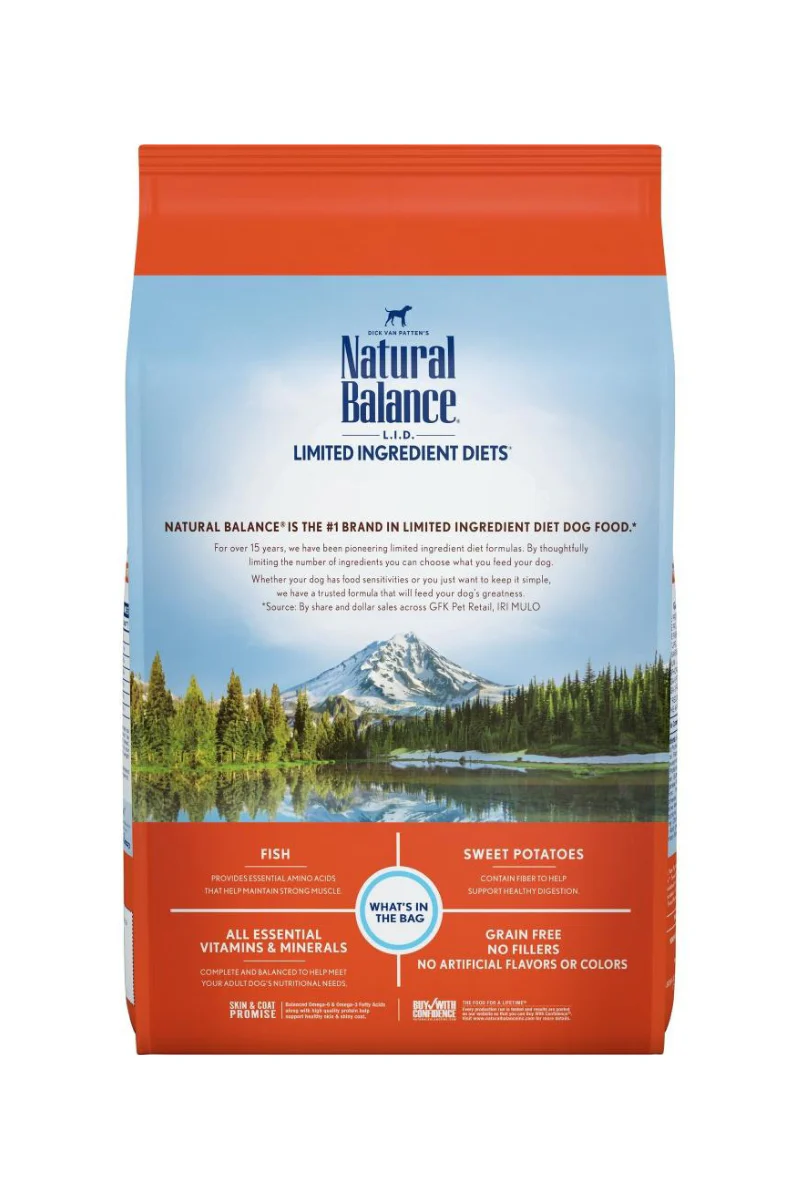 Natural Balance L.I.D. Salmon & Sweet Potato 4 lb