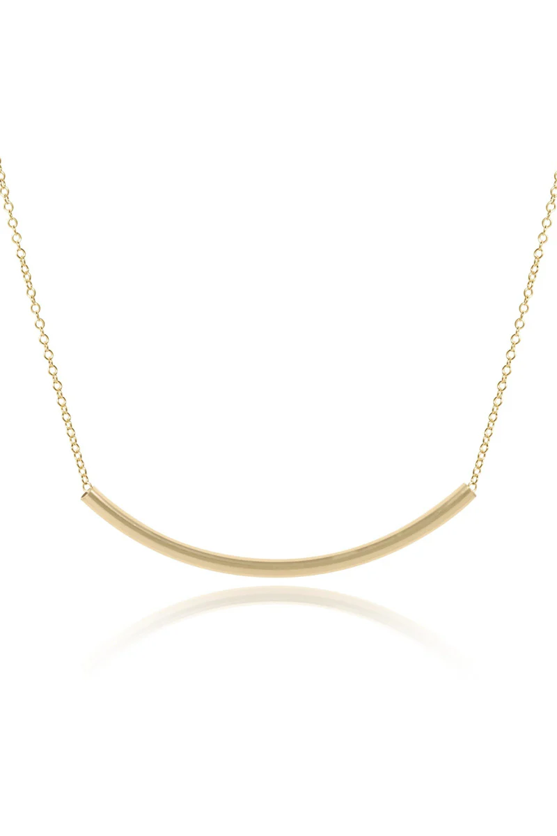 enewton 16" Necklace Gold Bliss Bar Gold - Image 2