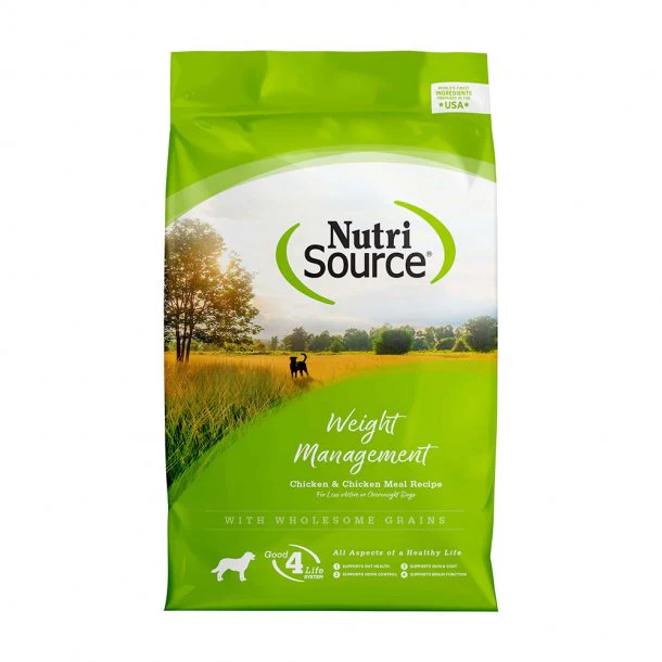 NutriSource Weight Management Dog Food 12 lb