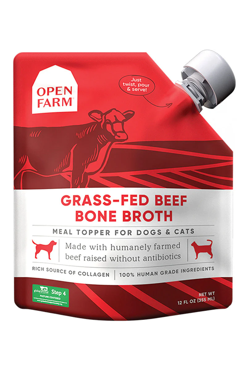 Open Farm Bone Broth Beef 32 oz
