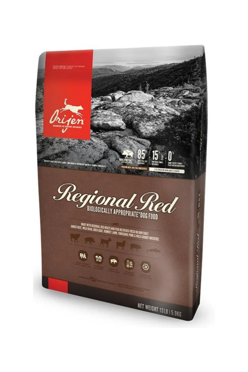 Orijen Dry Dog Food Regional Red Formula 4.5 lb