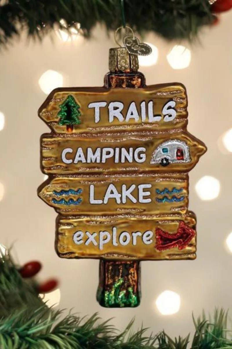 Gone Camping Ornament