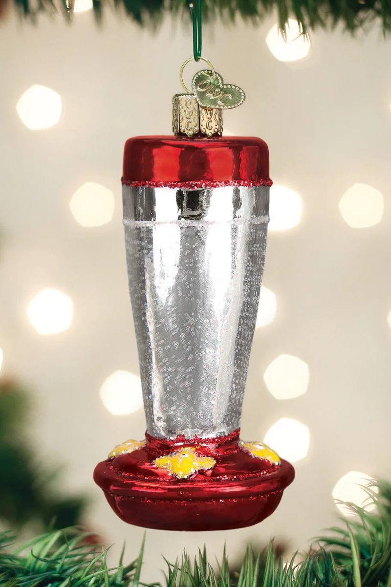 Hummingbird Feeder Ornament