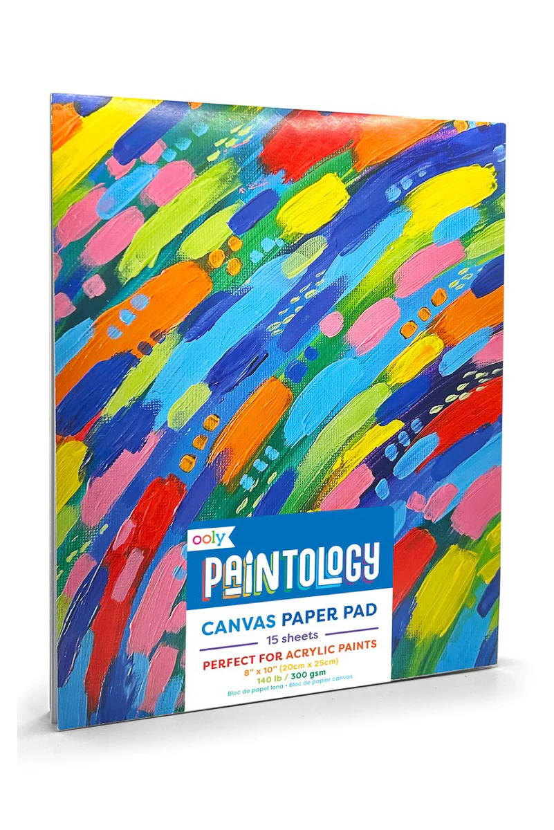 OOLY Paintology Canvas Paper Pad