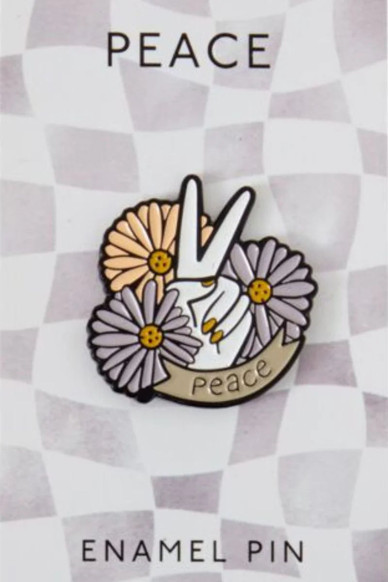 Peace Enamel Pin