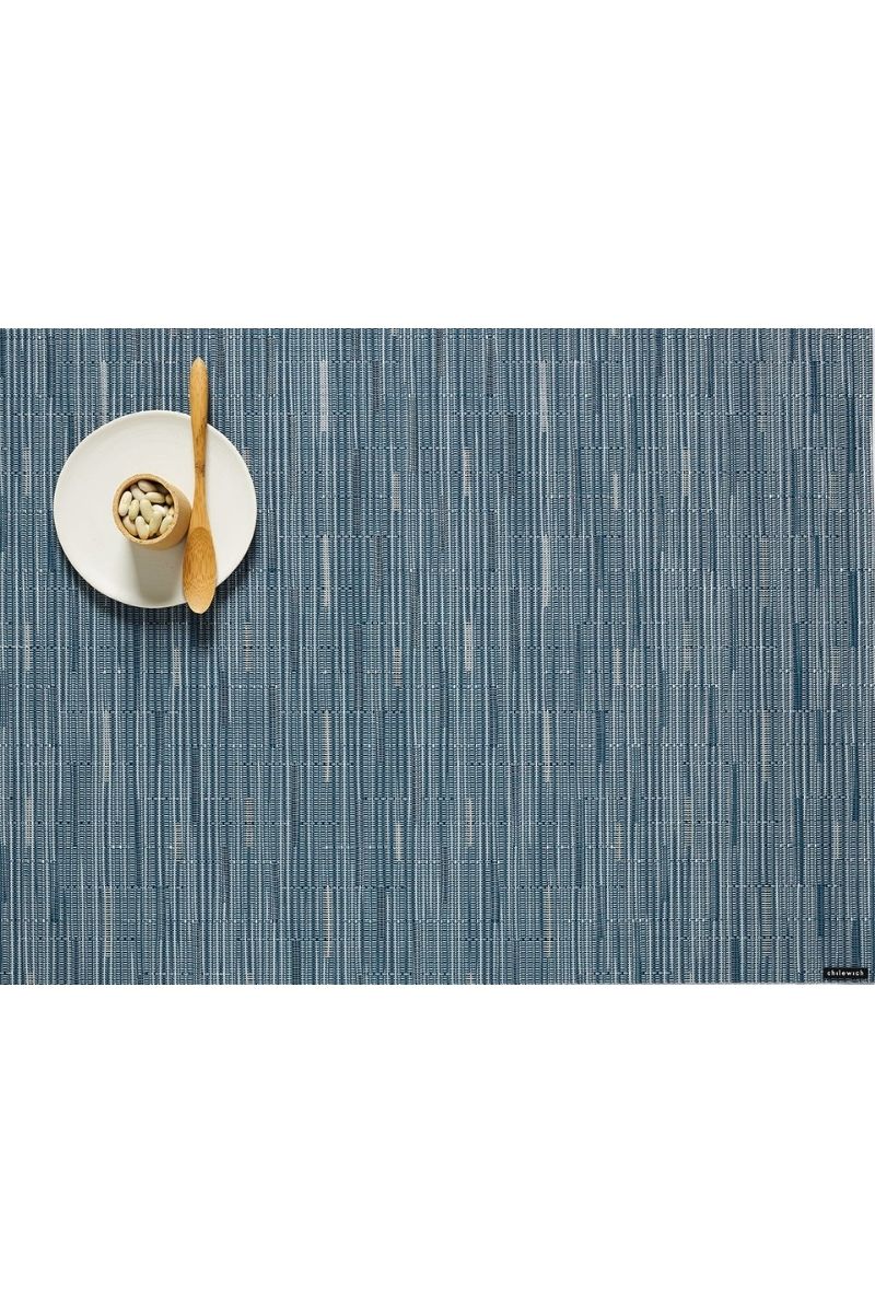 Chilewich Bamboo Placemat Rectangle 14"x19" Rain