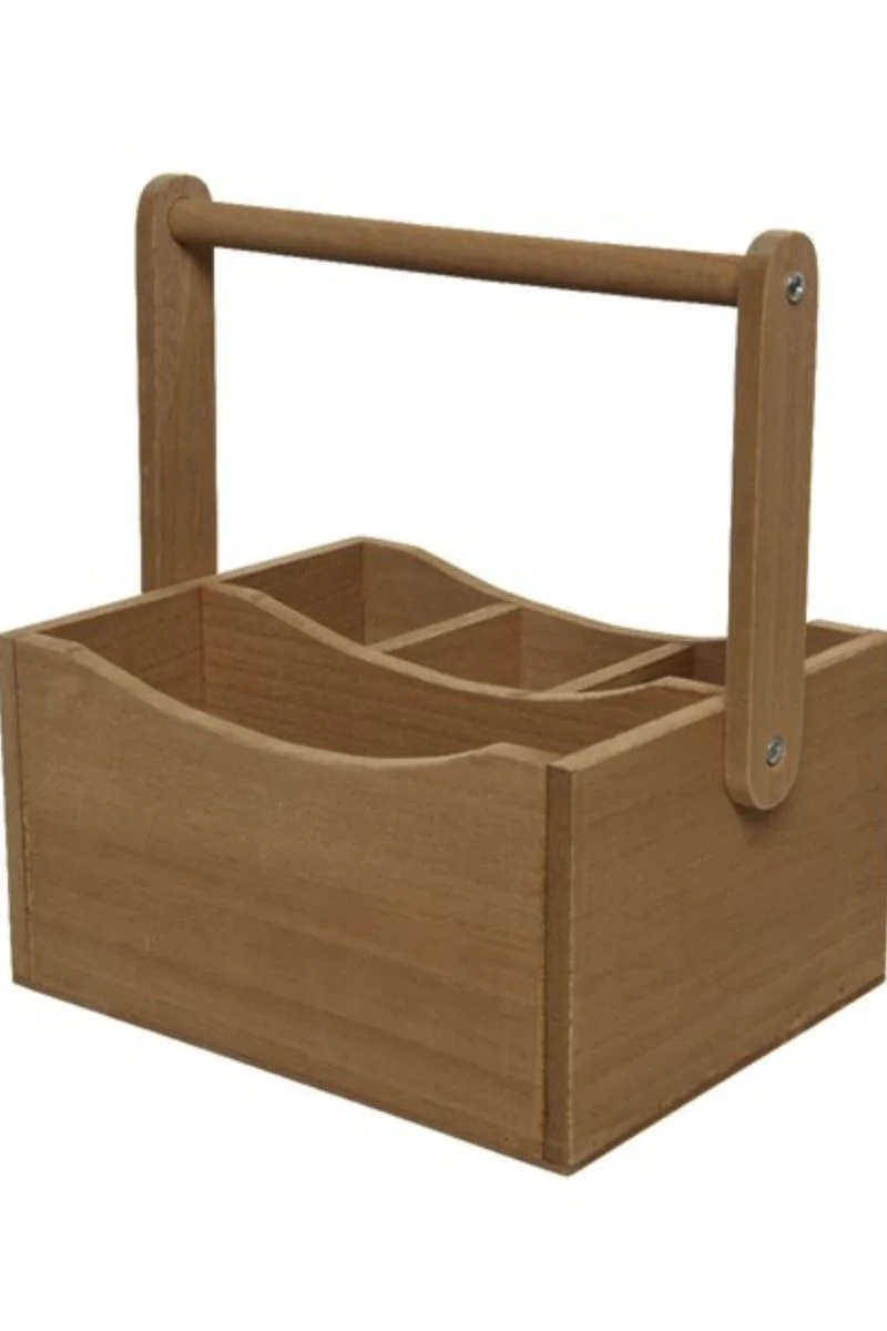PLANTER FIRWOOD W/HANDLE