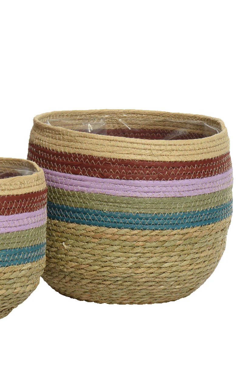 PLANTER, GRASS ROUND MEDIUM