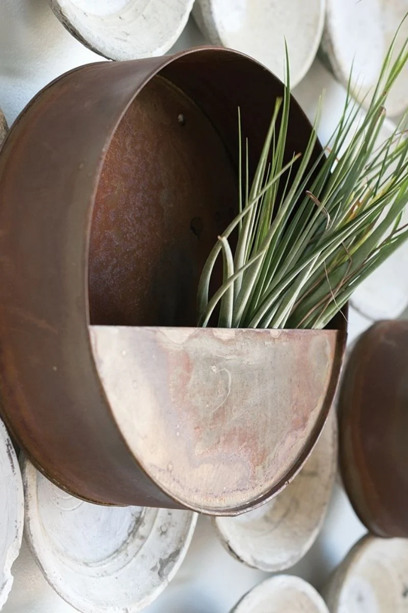 Planter Bailey Wall Hanger 12 Rust
