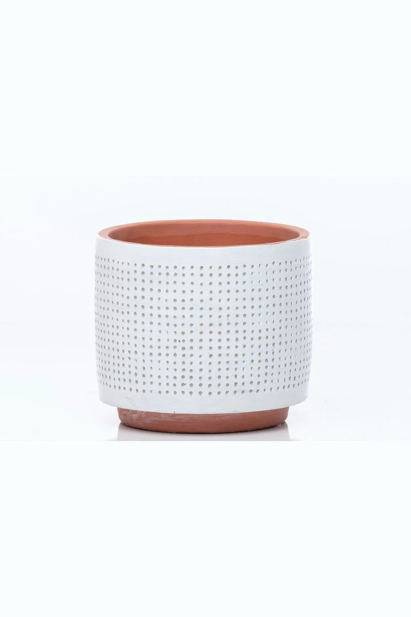 PLANTR PETIT FTD DRM DIMPLE WH