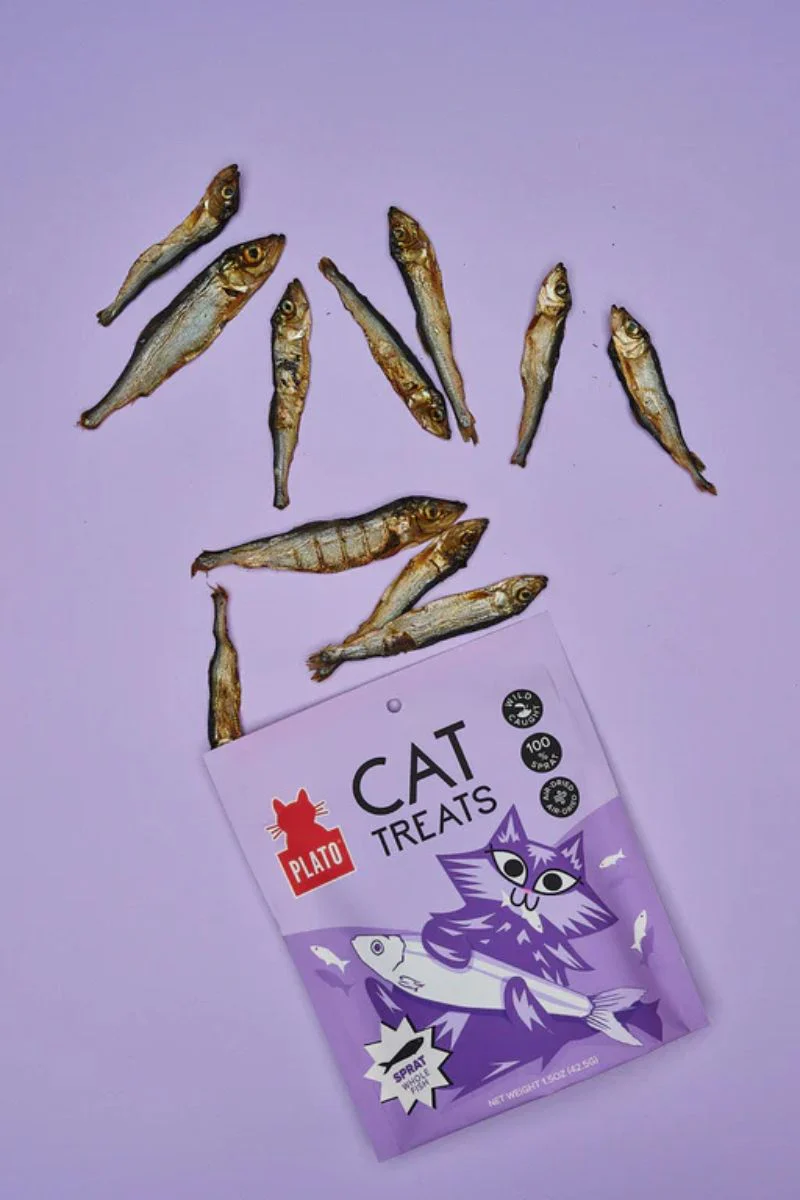 Plato Cat Air-Dried Baltic Sprat Treat 1.5 oz - Image 3