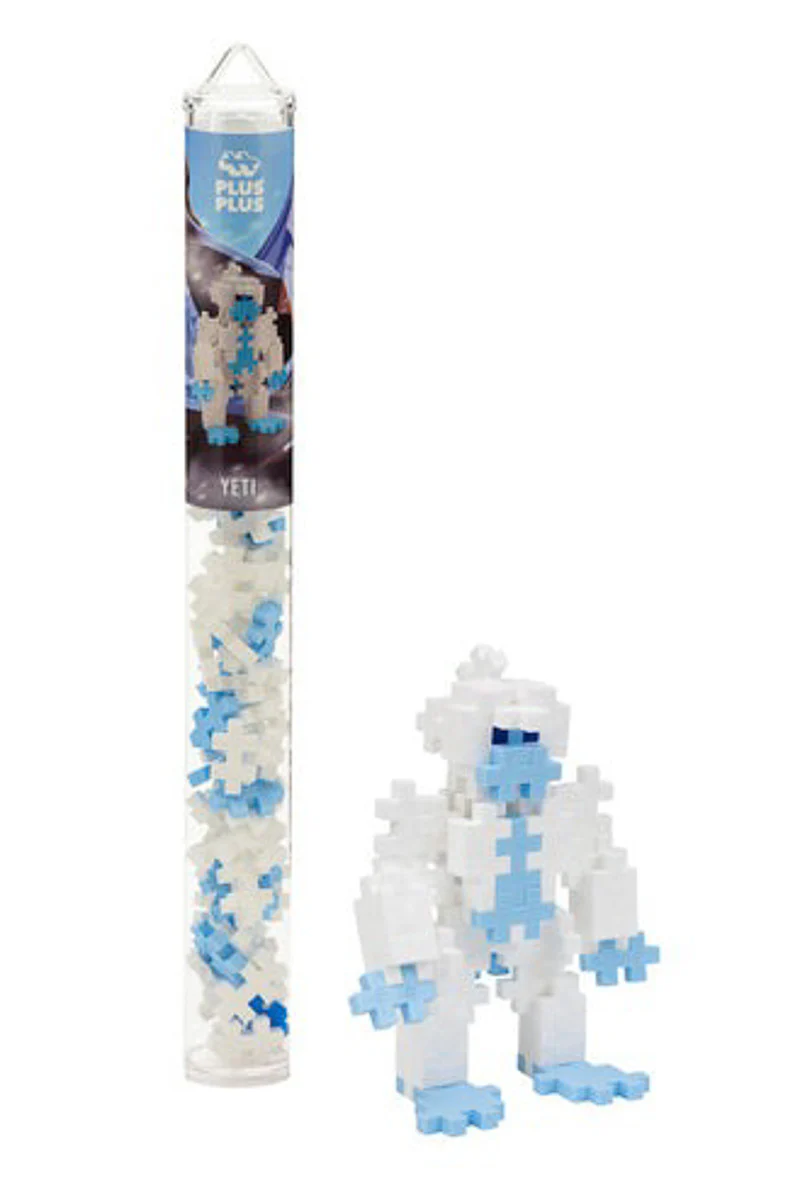 Plus-Plus Yeti Tube 70 pieces - Image 2