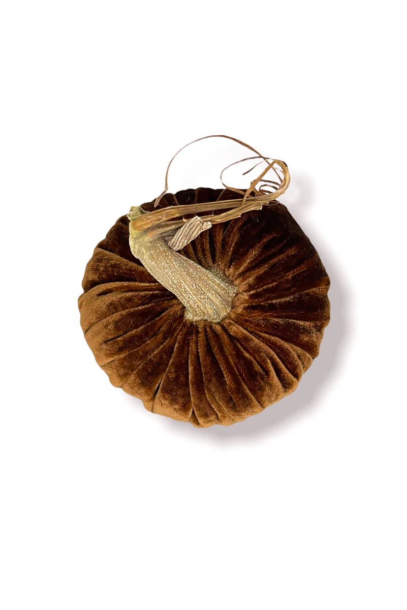 Plush Pumpkin Velvet Pumpkin 8" Acorn - Image 3