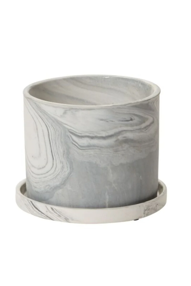Marengo Pot 5.5"x4.25" Grey