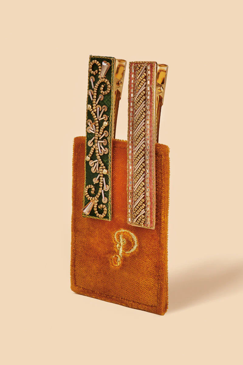 Powder Design Flourish/Stripe Bar HC Forest/Petal - Image 2