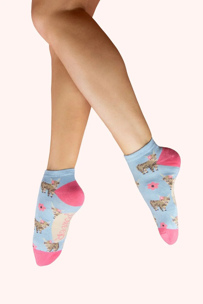 Powder Design Ladies Trainer Socks Highland C
